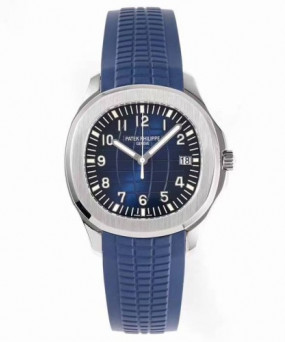 파텍필립 아쿠아넛 5167 네이비 러버스트랩 워치 시계